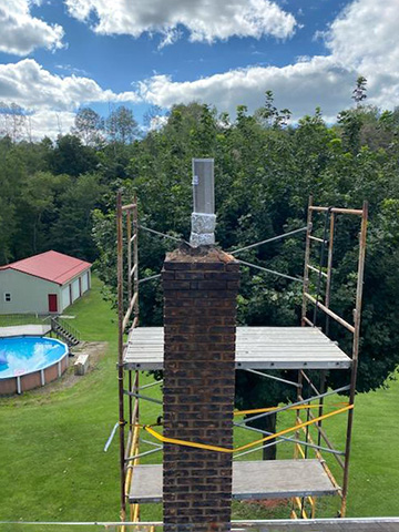 Stainless Steel Liner in chimney