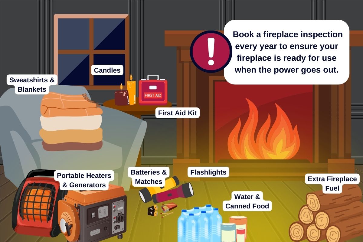 original infographic stating things to do to prepare for an outage original infographic stating things to do to prepare for an outage